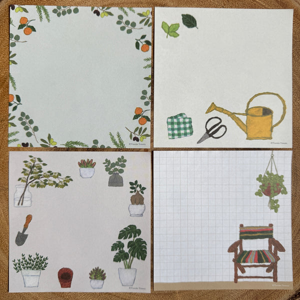 Yusuke Yonezu Memo Pad, Good Life, Green | 米津祐介付箋