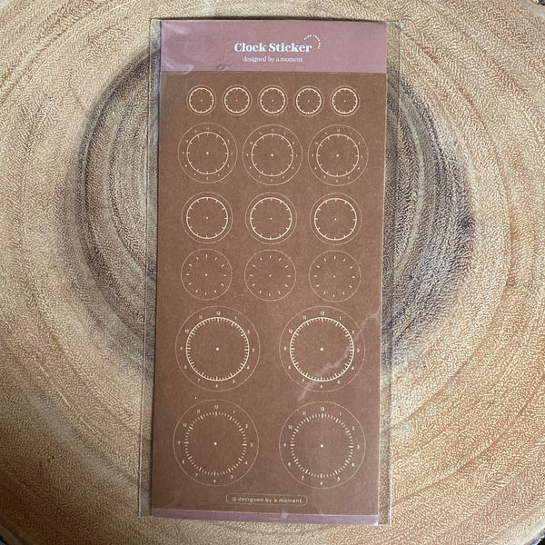 a.moment Sticker, Clock | 時鐘貼紙