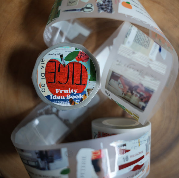 A Kind of Café PET Tape, Fruity Idea Book | 什物紙膠帶, 靈感小冊