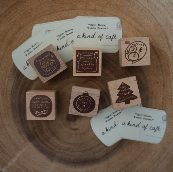 A Kind of Café Stamp Set, Christmas Limited Gacha | 什物印章組, 聖誕節扭蛋款