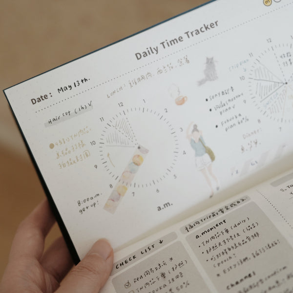 a.moment Notebook Insert, Daily Planner | 手帳內芯 – a blank note