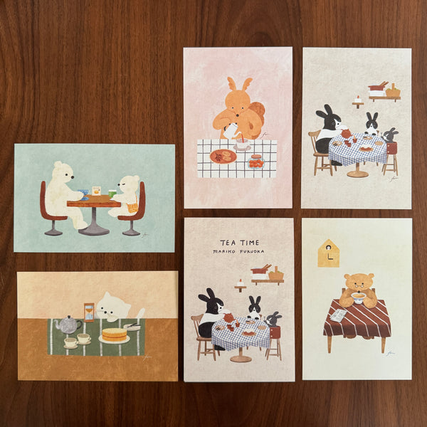 Mariko Fukuoka Postcard Book | 福岡麻利子明信片本