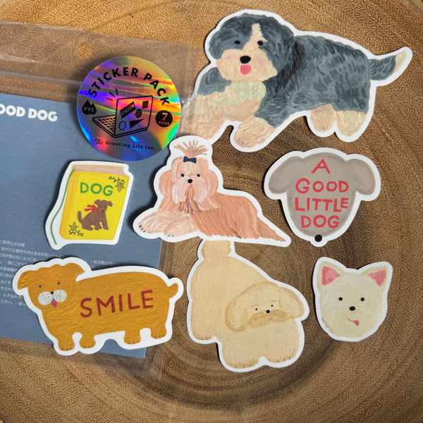 Greeting Life Inc. PVC Sticker Pack - Sodeyama Kahoko | 貼紙包