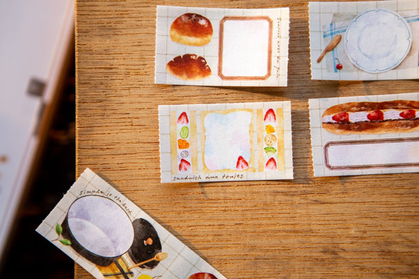 Ours Sticker Memo Roll, Sweet Hours | 漢克 x 庫巴捲式便條紙, 甜美時刻