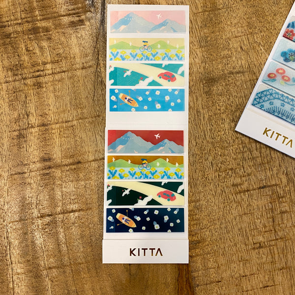 King Jim KITTA Clear Strips | 錦宮 KITTA透明標籤貼紙