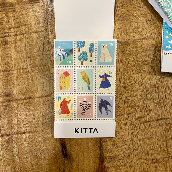 King Jim KITTA Postage Stamps Sticker | 錦宮 KITTA郵票標籤貼紙