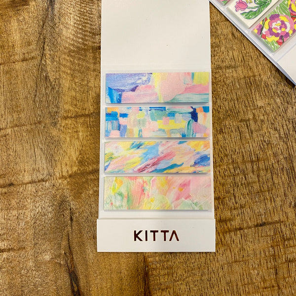 King Jim KITTA Washi Strips, Basic | 錦宮 KITTA和紙標籤貼紙 基礎系列