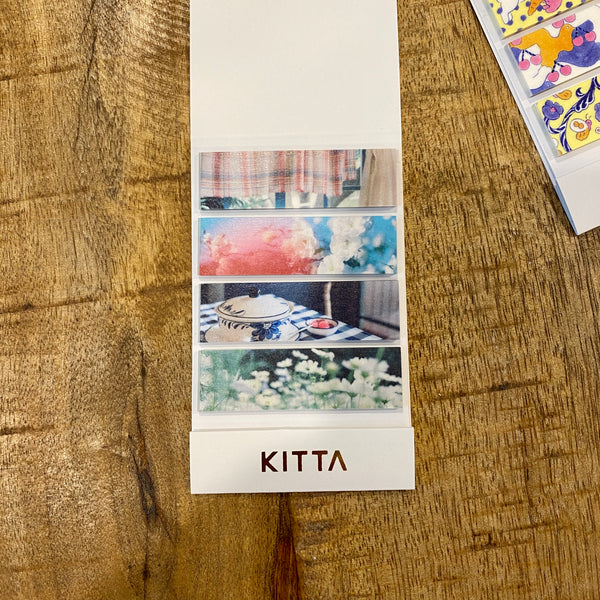 King Jim KITTA Washi Strips, Basic | 錦宮 KITTA和紙標籤貼紙 基礎系列