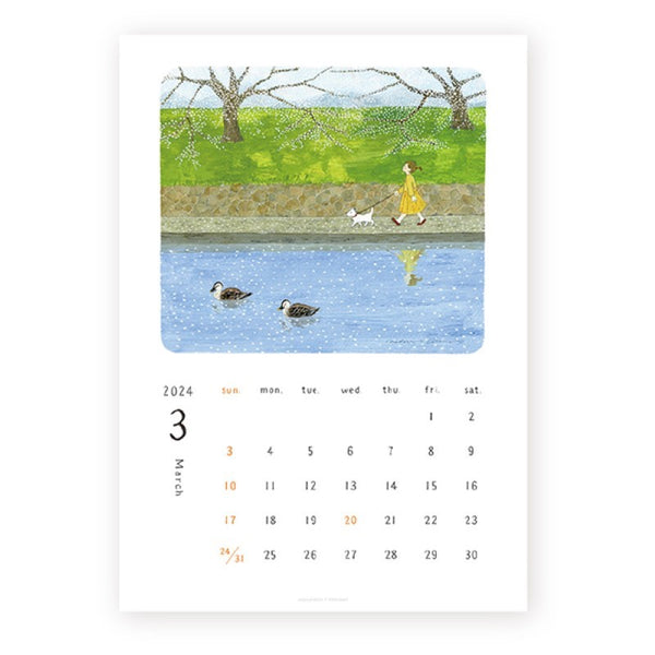 Pre-Order | 預售 Midori Asano 2024 Calendar | 淺野綠2024日曆