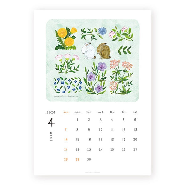 Pre-Order | 預售 Midori Asano 2024 Calendar | 淺野綠2024日曆