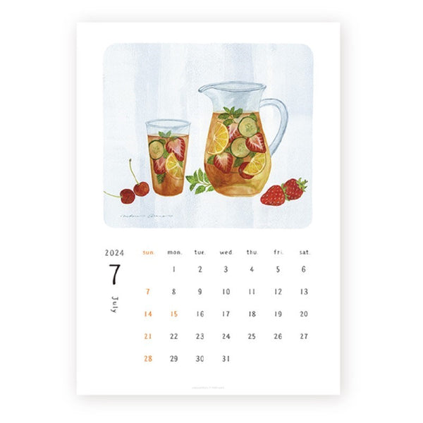 Pre-Order | 預售 Midori Asano 2024 Calendar | 淺野綠2024日曆