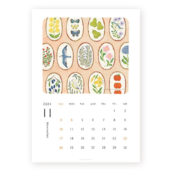 Pre-Order | 預售 Midori Asano 2024 Calendar | 淺野綠2024日曆