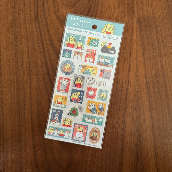 Mind Wave Postage Stamp Sticker | 郵票貼紙