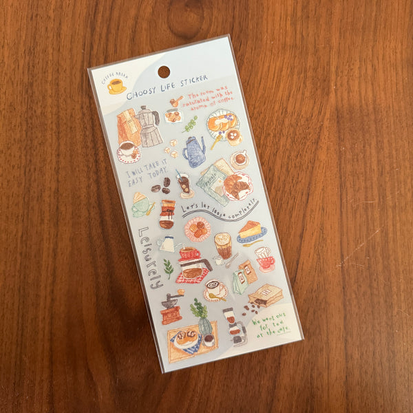 Mind Wave Sticker, Choosey Life | 系列貼紙
