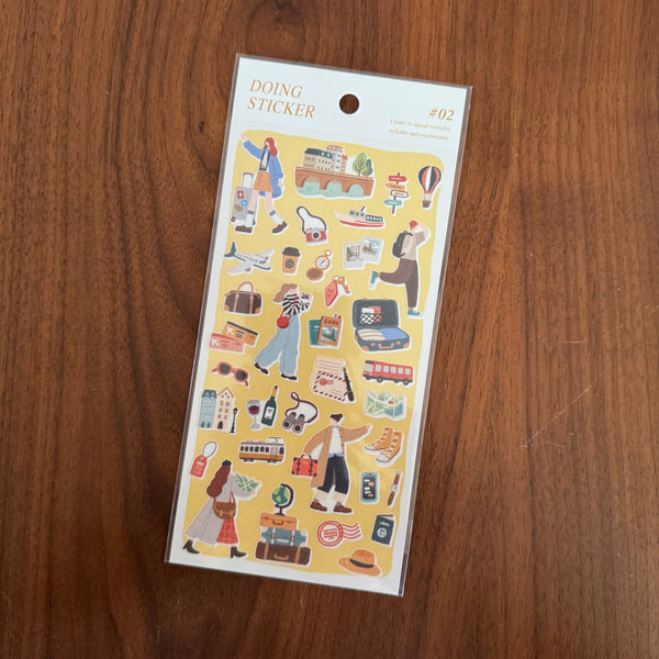 Mind Wave Sticker, Doing | 系列貼紙