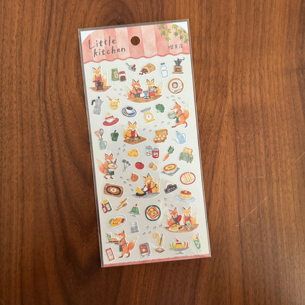 Mind Wave Sticker, Little Kitchen | 系列貼紙