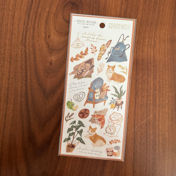 Mind Wave Sticker, Snug Room | 系列貼紙