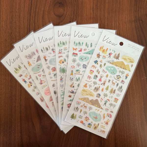 Mind Wave Sticker, View | 系列貼紙