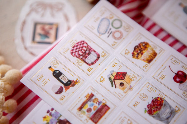 Ours Postage Stamps Sticker, The Gift | 漢克 x 庫巴郵票貼紙 禮物