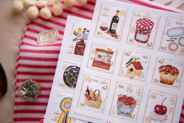 Ours Postage Stamps Sticker, The Gift | 漢克 x 庫巴郵票貼紙 禮物