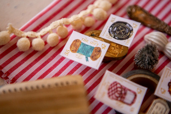 Ours Postage Stamps Sticker, The Gift | 漢克 x 庫巴郵票貼紙 禮物