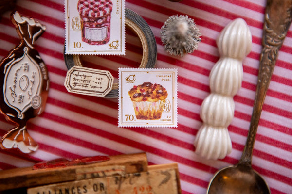Ours Postage Stamps Sticker, The Gift | 漢克 x 庫巴郵票貼紙 禮物