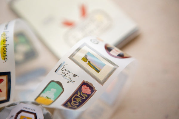 Ours PET Tape, A Walk in the Gallery | 漢克 x 庫巴紙膠帶, 畫廊裡的散步