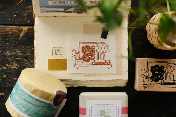 Ours Stamp, On the Wall | 漢克 x 庫巴印章 生活的一角, 層架