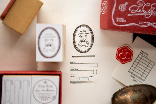Ours Stamp, The Gift | 漢克 x 庫巴印章 禮物系列