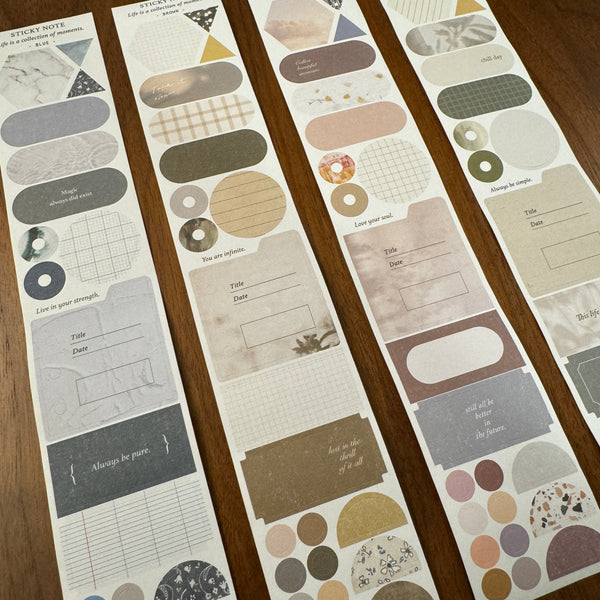 Pion Sticker Roll, Sticky Note | Pion割型紙膠帶