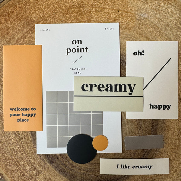 Suatelier On Point Seal Sticker | Suatelier On Point 貼紙包