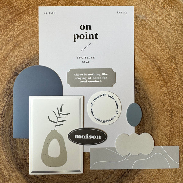 Suatelier On Point Seal Sticker | Suatelier On Point 貼紙包