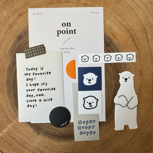 Suatelier On Point Seal Sticker | Suatelier On Point 貼紙包