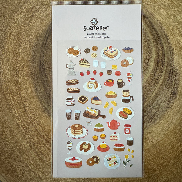 Suatelier Sticker, Daily Deco Food | Suatelier貼紙