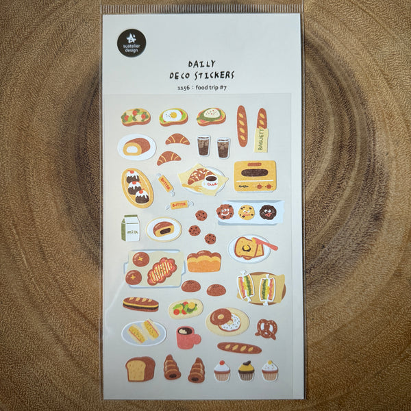 Suatelier Sticker, Daily Deco Food | Suatelier貼紙
