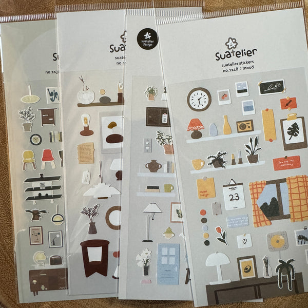 Suatelier Sticker, Home Decor | Suatelier貼紙