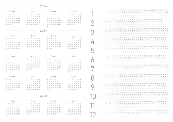 [Pre-Order] Take A Note 2027 Regular Planner A5 English Ver.