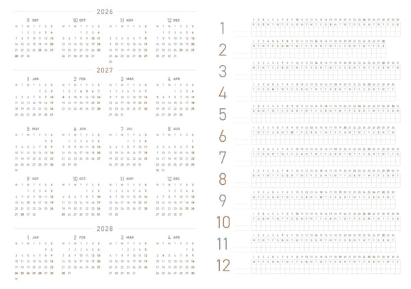 [Pre-Order] Take A Note 2027 Regular Planner A6