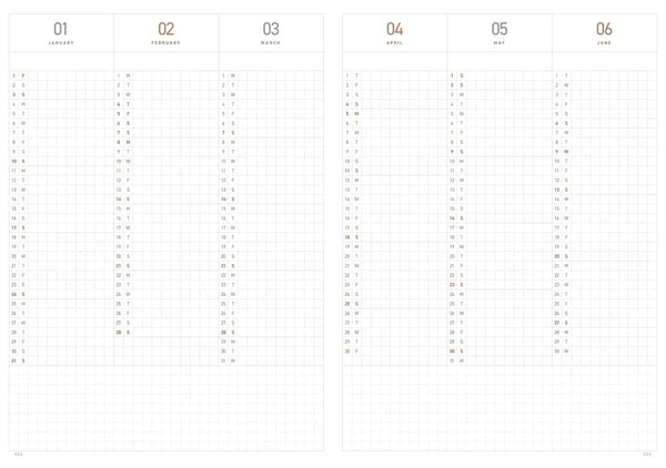 [Pre-Order] Take A Note 2027 Regular Planner A6