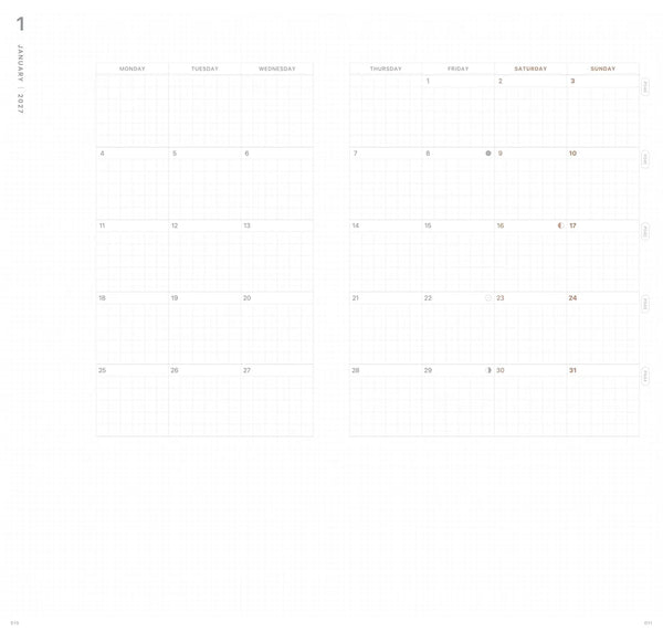 [Pre-Order] Take A Note 2027 SLIM Biweek Planner
