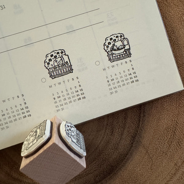 Yamadoro Double-Sided Stamp, A Sense of Ritual | 山泥泥雙面印章, 生活中的儀式感