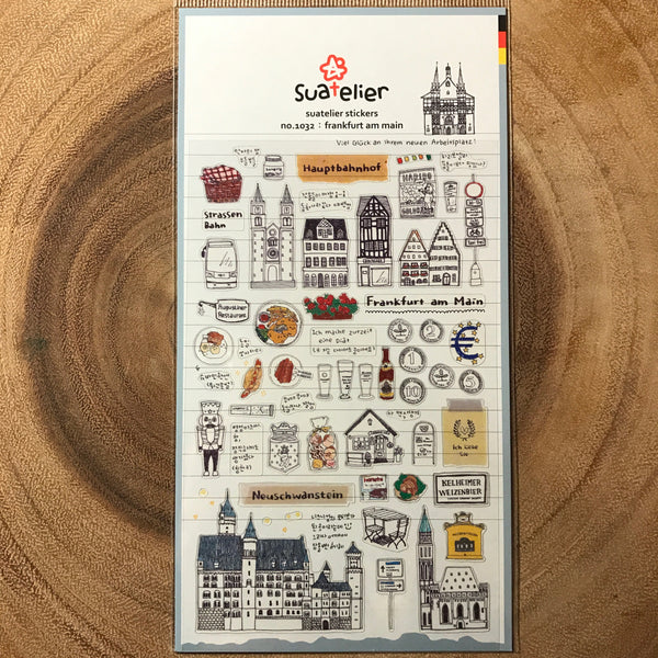 Suatelier Sonia Stickers City Series | Suatelier Sonia貼紙 城市系列
