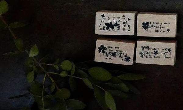 Chamil Garden 5th Anniversary Collection of the Woods Set | 夏米花園 五週年 採葉集印章組