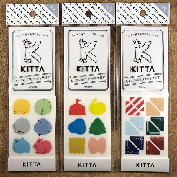 King Jim KITTA Sticker, Seal | 錦宮 KITTA貼紙 封印系列