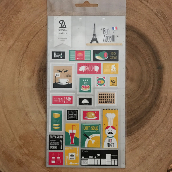 Suatelier Sonia Stickers Brunch Series | Suatelier Sonia貼紙 早午餐系列