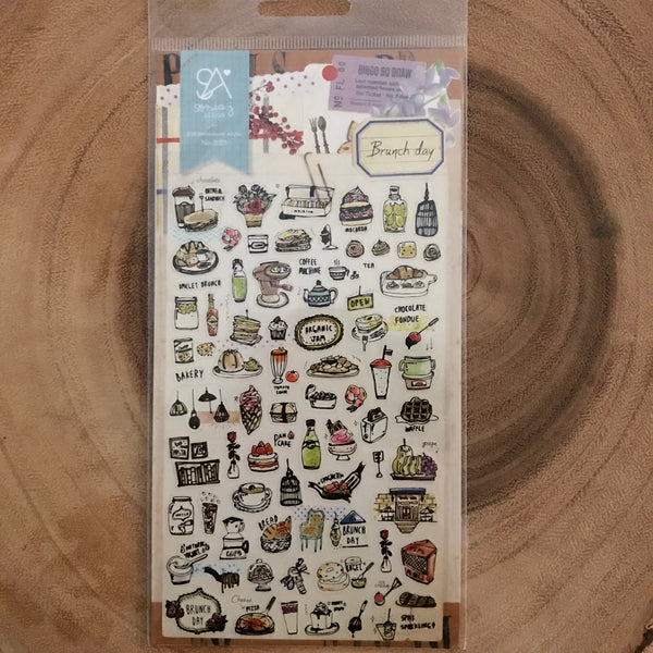 Suatelier Sonia Stickers Brunch Series | Suatelier Sonia貼紙 早午餐系列