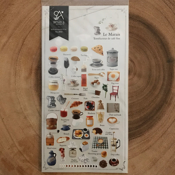 Suatelier Sonia Stickers Brunch Series | Suatelier Sonia貼紙 早午餐系列