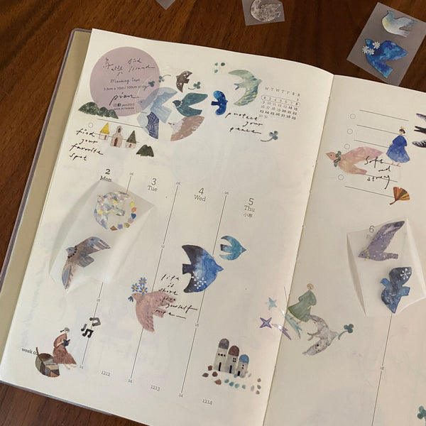 Pion PET Tape, Bird Island | Pion紙膠帶, 鳥嶼
