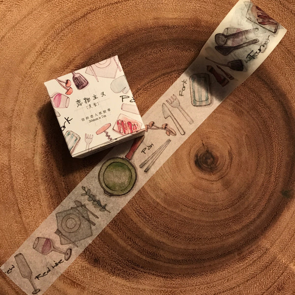 Card Lover Masking Tape Daily Life Series | 信的戀人和紙膠帶 日常生活系列