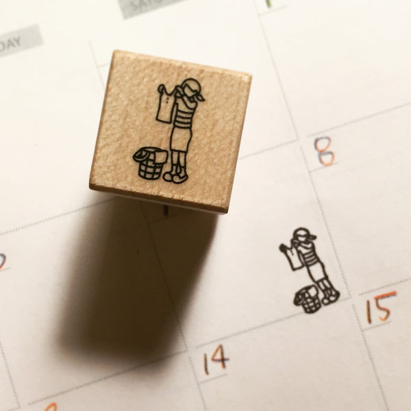 Plain Daily Life Stamp Collection | 直物 本日印章